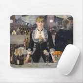 ビクトリア風のバーメイドの少女　フランス、フォリー・ベルジェールにて マウスパッド (マウス)