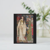 ビクトリア騎士、14世紀 ポストカード (スタンド正面)