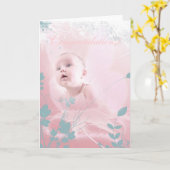 ビクトリア・ウィングスおめでとう！ カード (黄色い花)