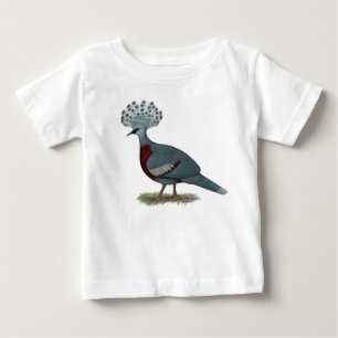 ビクトリア・クラウン・ピジョン ベビーTシャツ