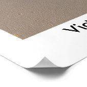 ビクトリア・クレーター・マルのローバー着陸地 ポスター (角)