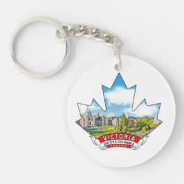 ビクトリア，ブリティッシュコロンビアカナダメープル キーホルダー