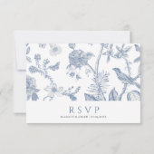 ビクトリア レジェンシーブルー フレンチガーデン レスポンスカード (裏面)