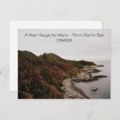 ビクトリア、B.C ポストカード (正面/裏面)