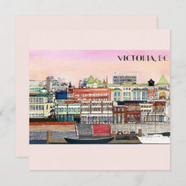 ビクトリア、BCメトロポリタン印刷可能 カード