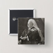 ビクトリアc.1899女王 缶バッジ (正面&裏面)