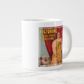 ビクトリン、美しいパリの大女性 ジャンボコーヒーマグカップ (正面右)