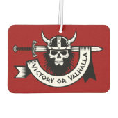 ビクトリーまたはヴァルハラバイキング カーエアーフレッシュナー (裏面)