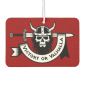 ビクトリーまたはヴァルハラバイキング カーエアーフレッシュナー (正面)