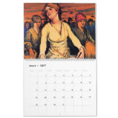 ビクトリーガーデンポスター カレンダー (3月 2027)