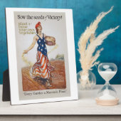 ビクトリーガーデンリバティースシーズWWIプロパガンダ フォトプラーク (側面)