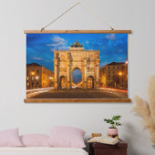 ビクトリーゲートミュンヘンドイツ 吊り下げ型タペストリー (寝室)