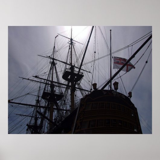 ビクトリーシルエット ポスター (正面)