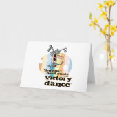 ビクトリーダンスにパンツは必要ない™ カード (黄色い花)