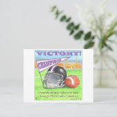 ビクトリー感動的はがき ポストカード (スタンド正面)