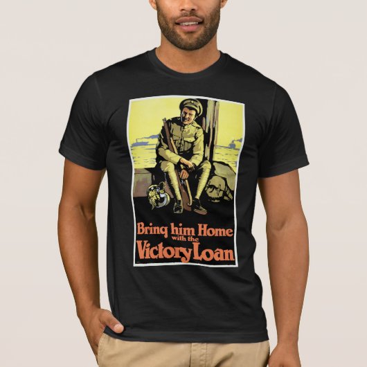 ビクトリー・ローンで彼を家に連れ帰る Tシャツ (正面)