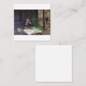 ビクトルオリヴァザアブシンザドリンカー スクエア名刺 (正面/裏面)