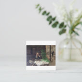 ビクトルオリヴァザアブシンザドリンカー スクエア名刺 (スタンド正面)