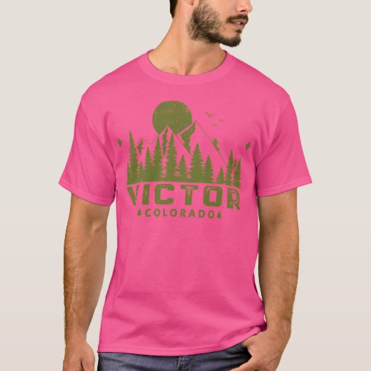 ビクトルコロラドマウンテンビュー Tシャツ (正面)