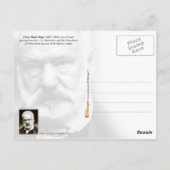 ビクトルマリユーゴポートレート ポストカード (裏面)