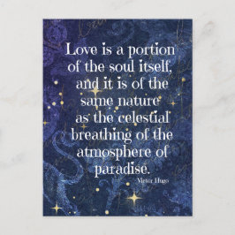 ビクトル・ウゴの詩 ポストカード