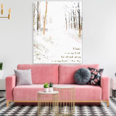 ビクトル・ウゴ・オン・ウィンター キャンバスプリント (インサイチュ (リビング))