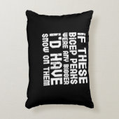 ビクプスフィットネスジムトレーニングアームデイ アクセントクッション (正面(垂直))