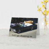 ビクラシックック誕生日挨拶 カード (黄色い花)