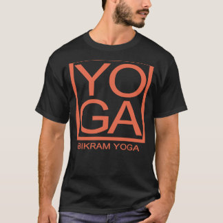 ビクラムヨガの面白グッシクTシャツ ヨガ好き Tシャツ