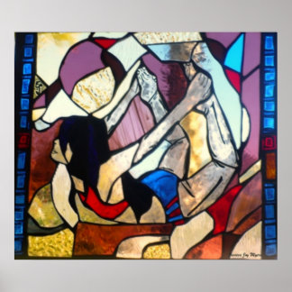 ビクラムヨガボウポーズダヌラサナ ポスター