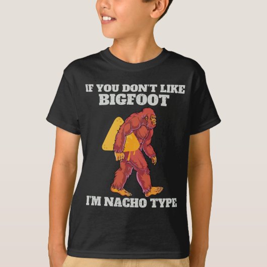ビグおもしろいフットNacho型 Tシャツ (正面)