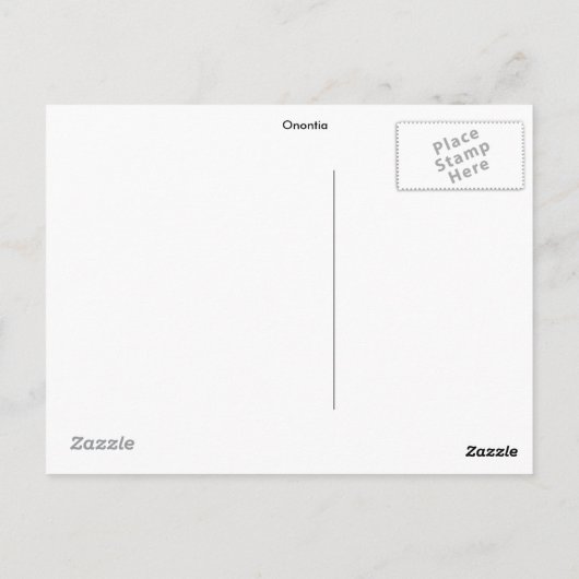 「ビグデネのクレープタイム」ポストカード ポストカード (裏面)