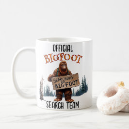 ビグフおもしろいットサスカッチインザウッズ コーヒーマグカップ