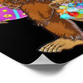 ビグフおもしろいット狩りイースターエッグ ポスター (角)