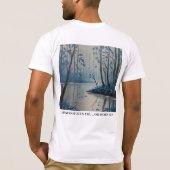 ビグフットおもしろいいたずらファッション Tシャツ (裏面)