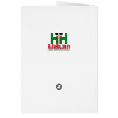 ビグフットおもしろいファーザーズデイパンサスカッチパパカード (裏面)