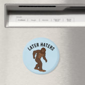 ビグフットおもしろい「後のハターズ」冷蔵庫用マグネット マグネット (インサイチュ (食洗機))