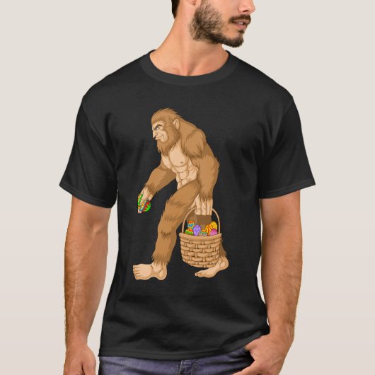 ビグフットの復活祭 Tシャツ (正面)