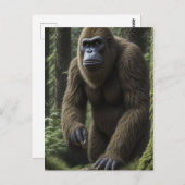 ビグフットまたはサスカッチ保のTouch ポストカード (正面/裏面)