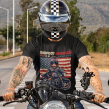 ビグフットアメリカ国旗7月4日お祝い