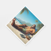 ビグフットオンザビーチ スタンダードランチョンナプキン (角)