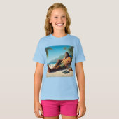 ビグフットオンザビーチ Tシャツ (正面フル)