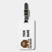 ビグフットコロラド ラゲッジタグ (正面縦)