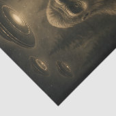 ビグフットサスカッチエイリアンUFO おもしろい 薄葉紙 (詳細)