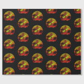 ビグフットサスカッチサーファードゥドサーフボード ラッピングペーパー (フラット)