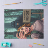 ビグフットサスカッチセルフィデクページ 薄葉紙 (クラフト)