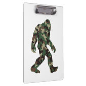 ビグフットサスカッチ迷彩柄 クリップボード (右)