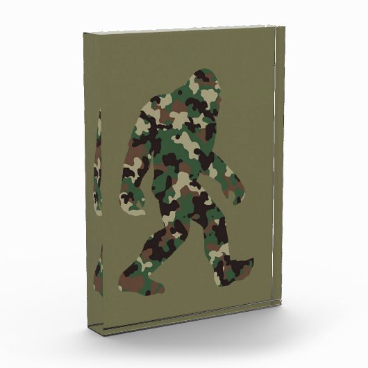 ビグフットサスカッチ迷彩柄 フォトブロック (左)