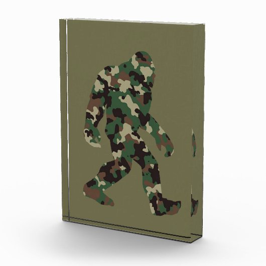 ビグフットサスカッチ迷彩柄 フォトブロック (右)