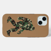 ビグフットサスカッチ迷彩柄 Case-Mate iPhoneケース (裏面 (横))